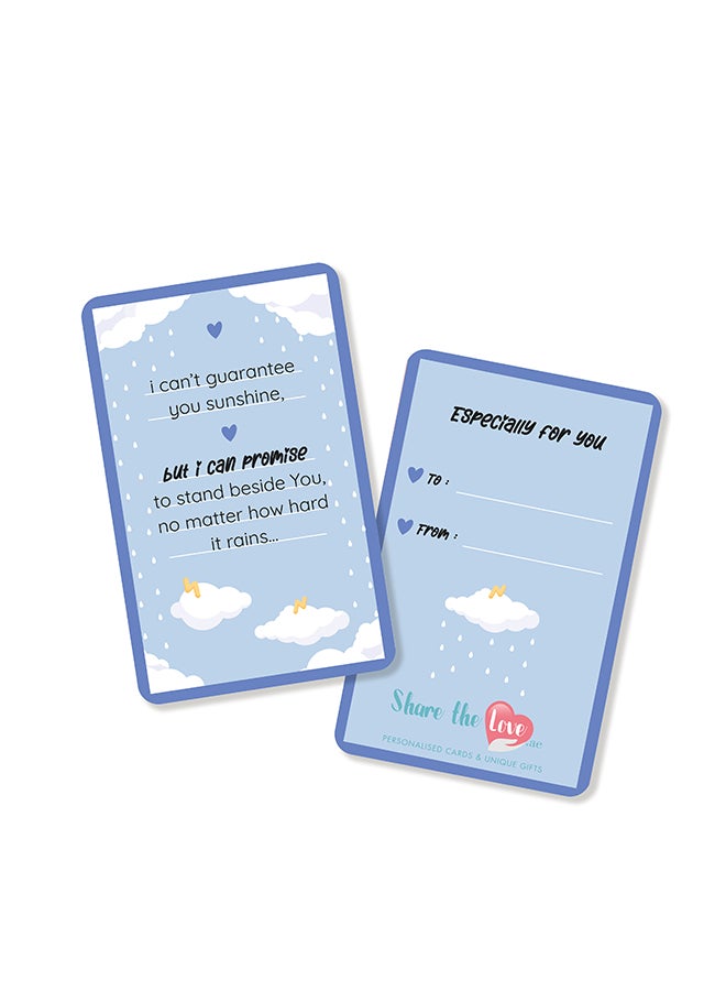 Stormy Blues Solidarity - Affection Card